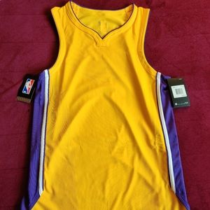 New Size 40 Nike Aeroswift NBA Blank Jersey Lakers